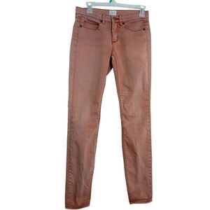 Obey Skinny Jeans in a Washed Rust color womens size 27